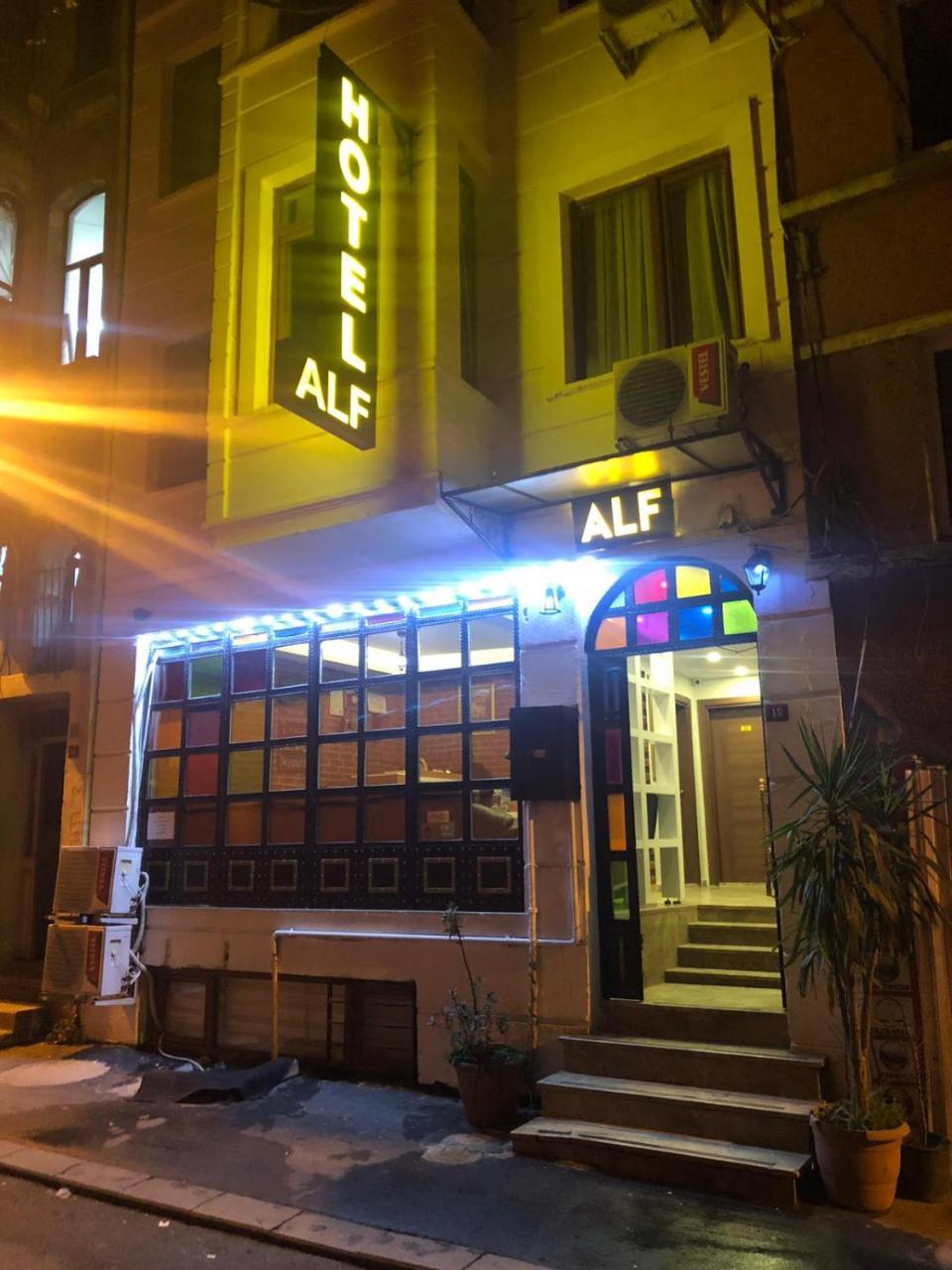 Alf Hotel Istanboel Buitenkant foto